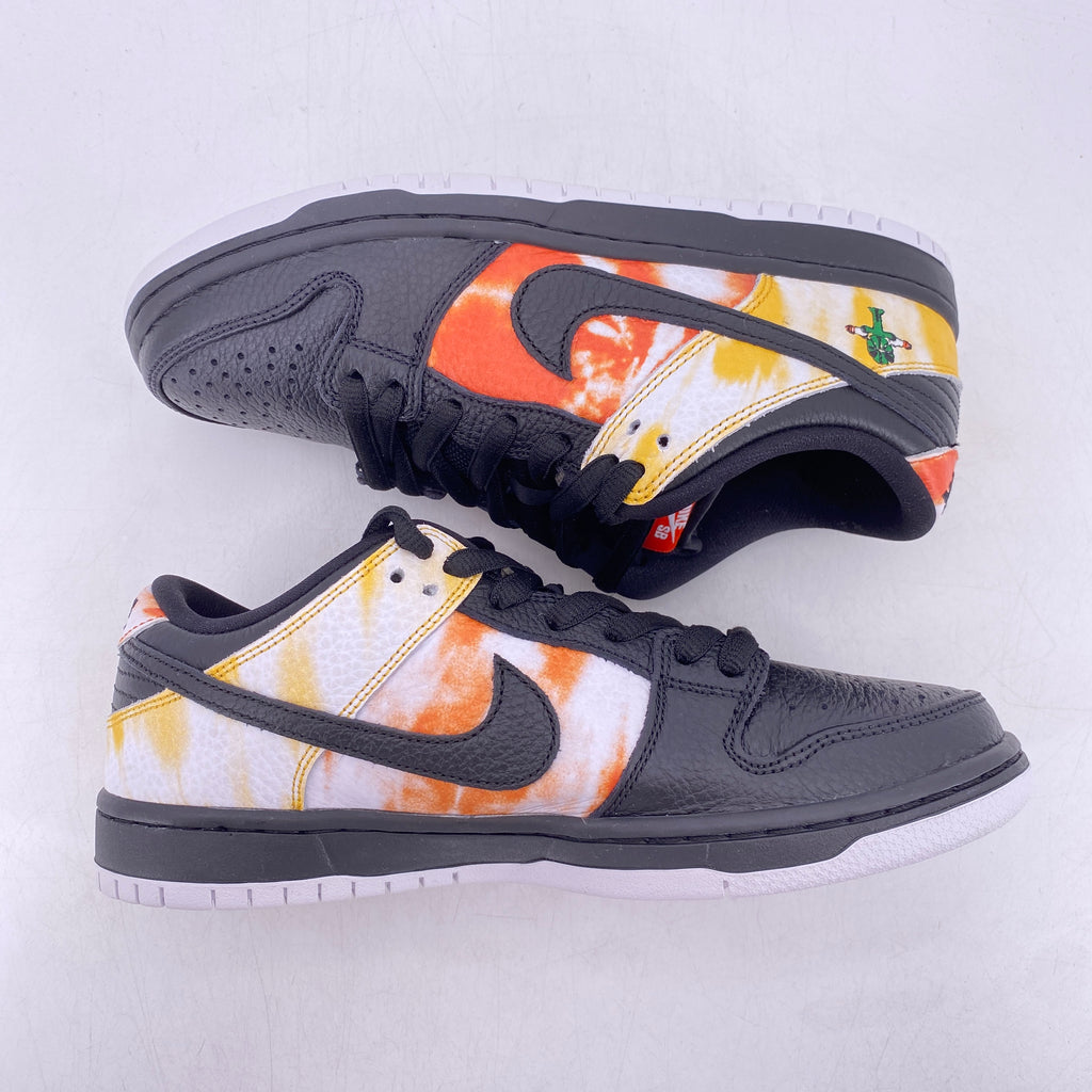 Nike SB Dunk Low "Raygun Tie-Dye Black" 2019 Used Size 7.5