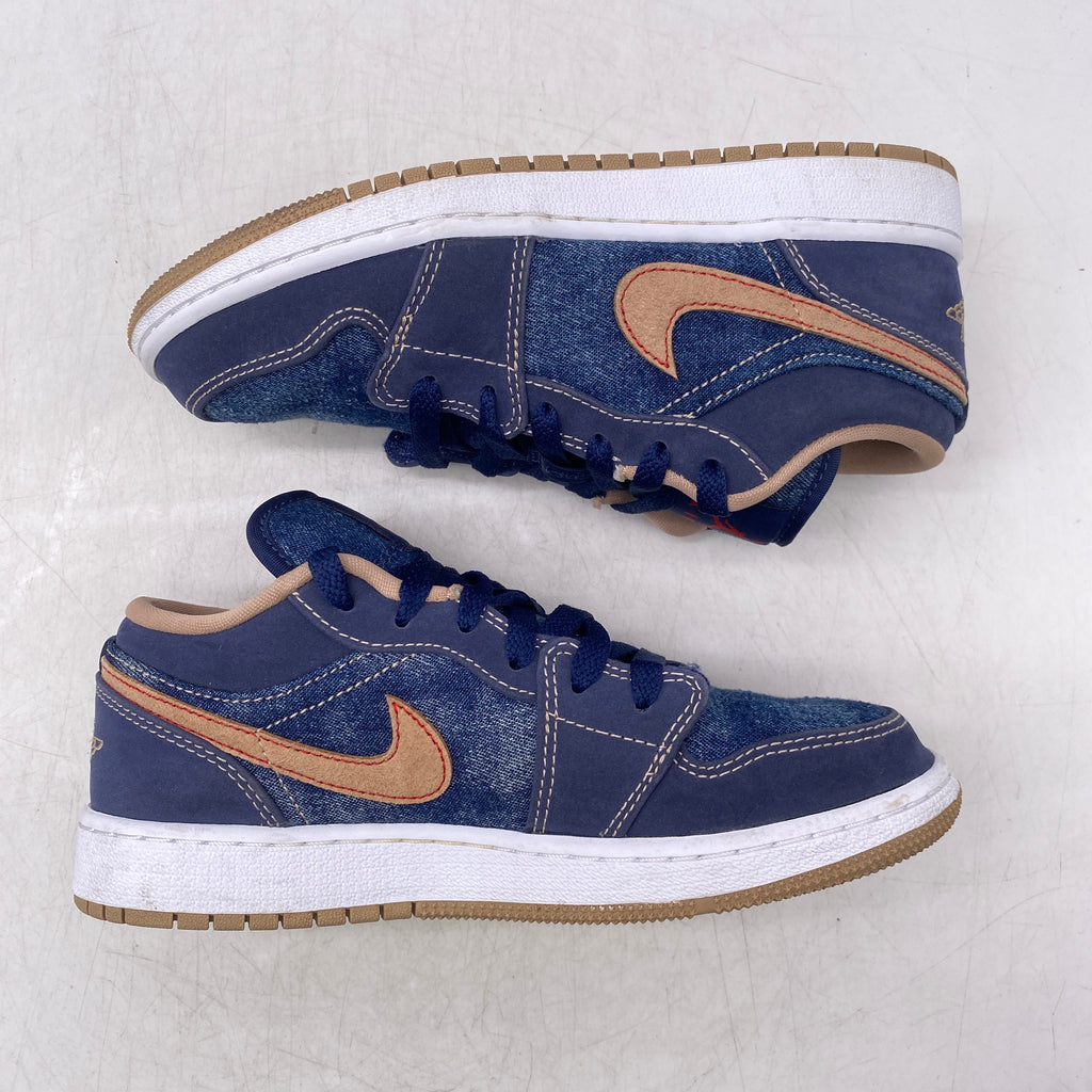 Air Jordan 1 Low (GS) "Denim" 2022 Used Size 4.5Y