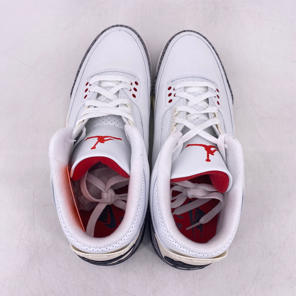 Air Jordan 3 Retro "White Cement" 2023 New Size 12.5