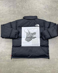 Supreme Nuptse Jacket "ANTI-GORDO" Black New Size XL