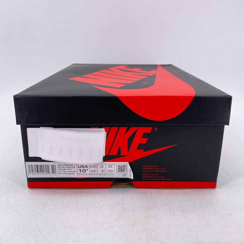 Air Jordan 1 Retro High OG "Bordeaux" 2021 New Size 10.5