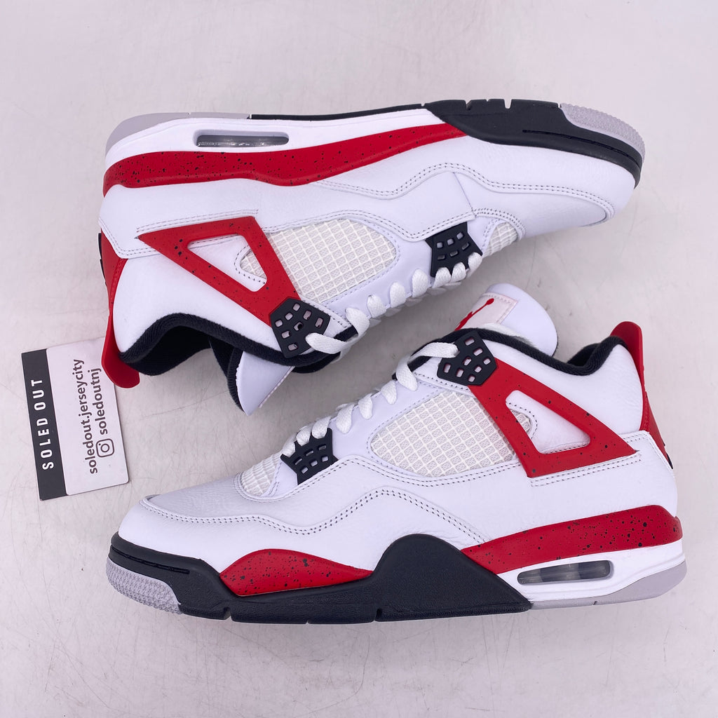 Air Jordan 4 Retro "Red Cement" 2023 New Size 10