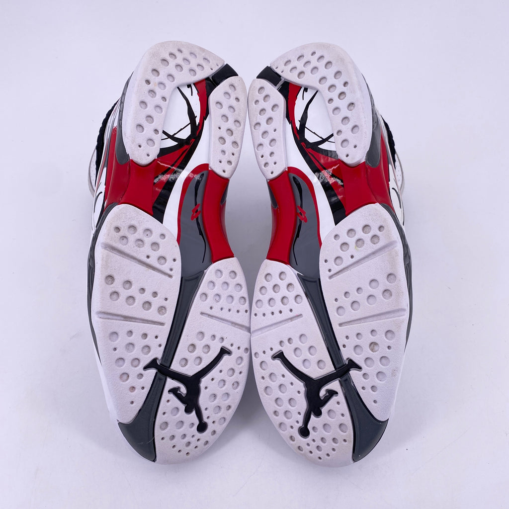 Air Jordan 8 Retro "White True Red" 2025 Used Size 8.5