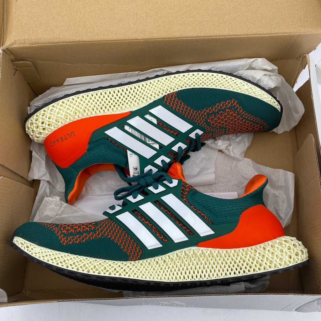 Adidas Ultra 4D "Miami Hurricanes" 2021 New Size 12.5