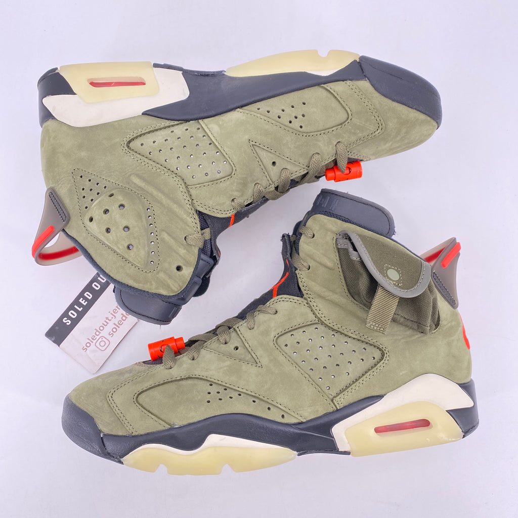 Air Jordan 6 Retro "Travis Scott" 2019 Used Size 9