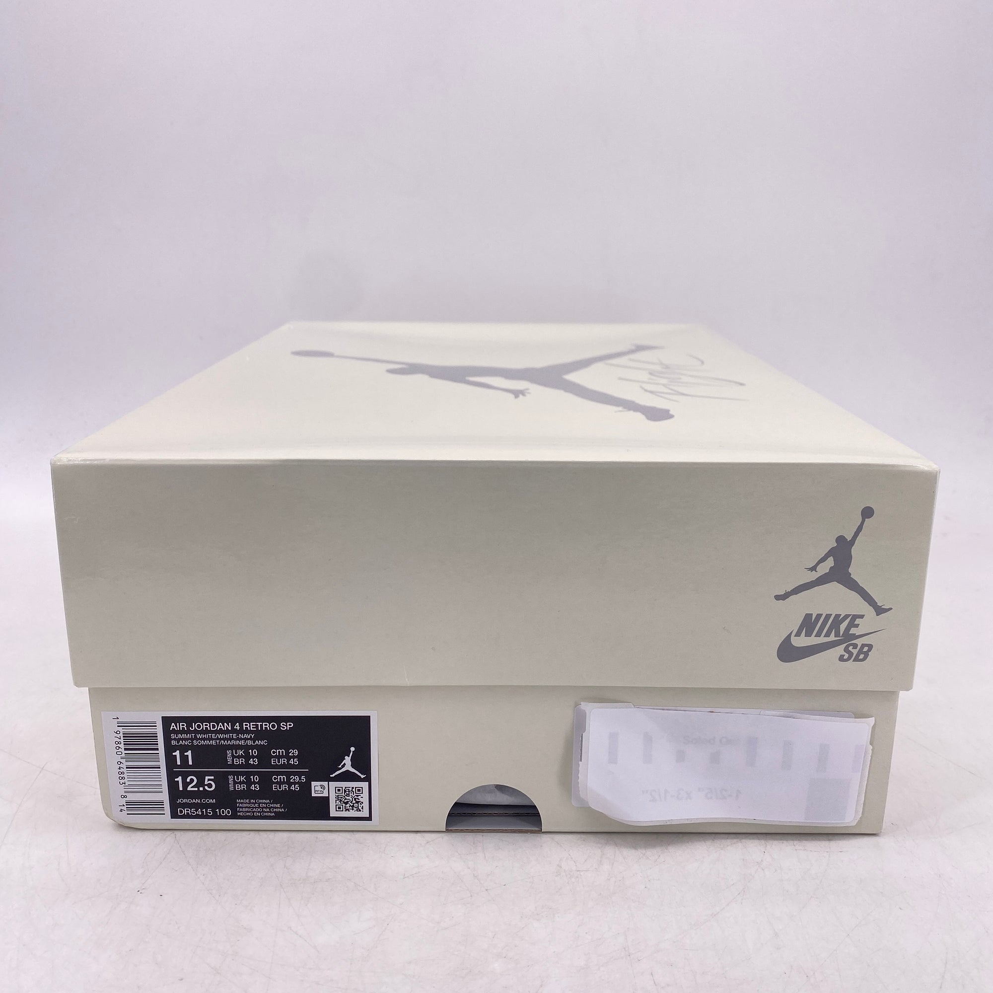 Air Jordan 4 Retro &quot;Navy&quot; 2025 New Size 11