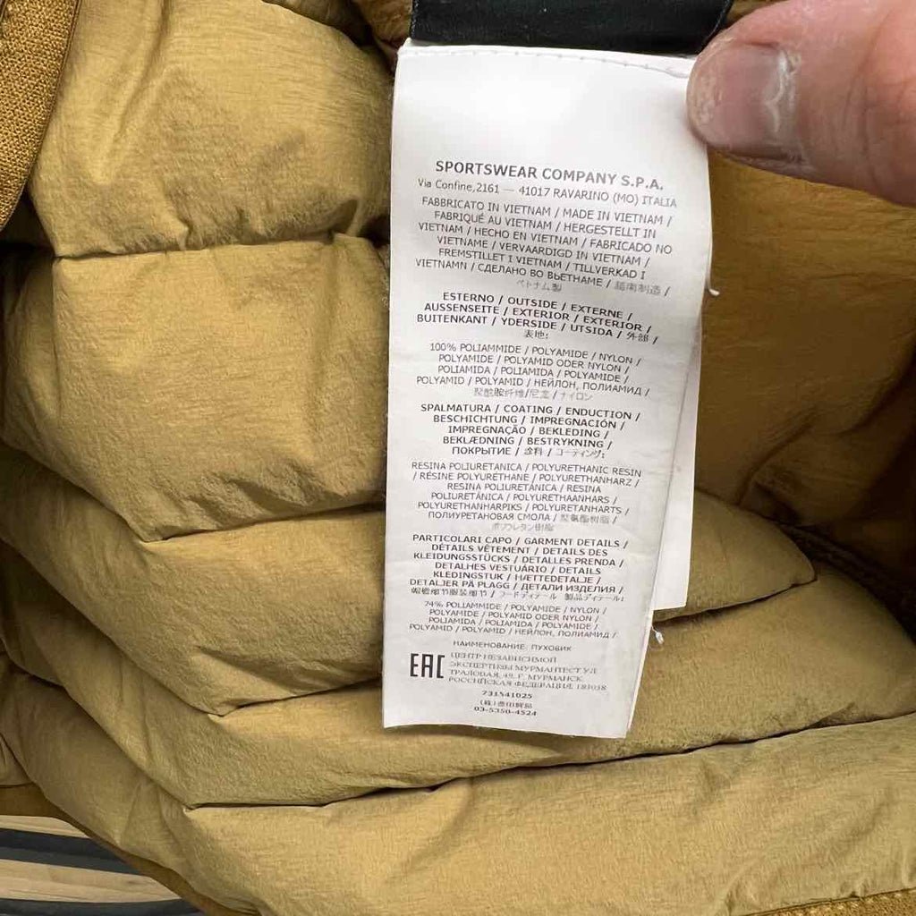 Stone Island Jacket "PUFFER" Tan Used Size 2XL