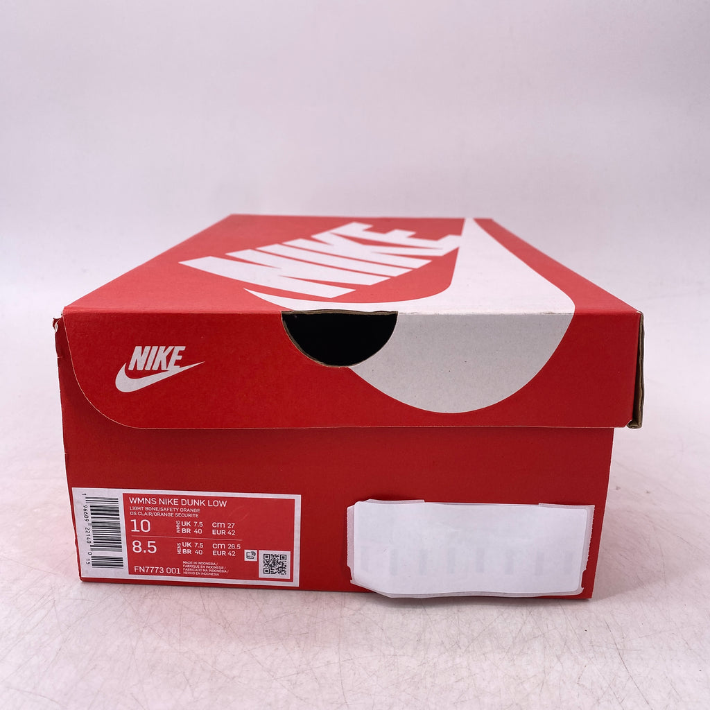 Nike (W) Dunk Low "Cracked Orange" 2023 New Size 10W