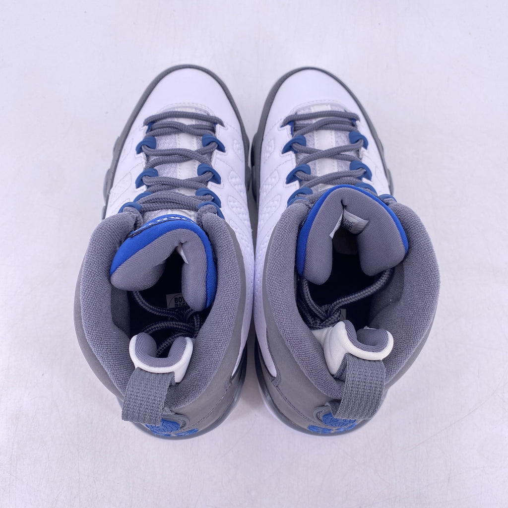 Air Jordan (GS) 9 Retro "Flint Grey French Blue" 2026 New Size 6.5Y