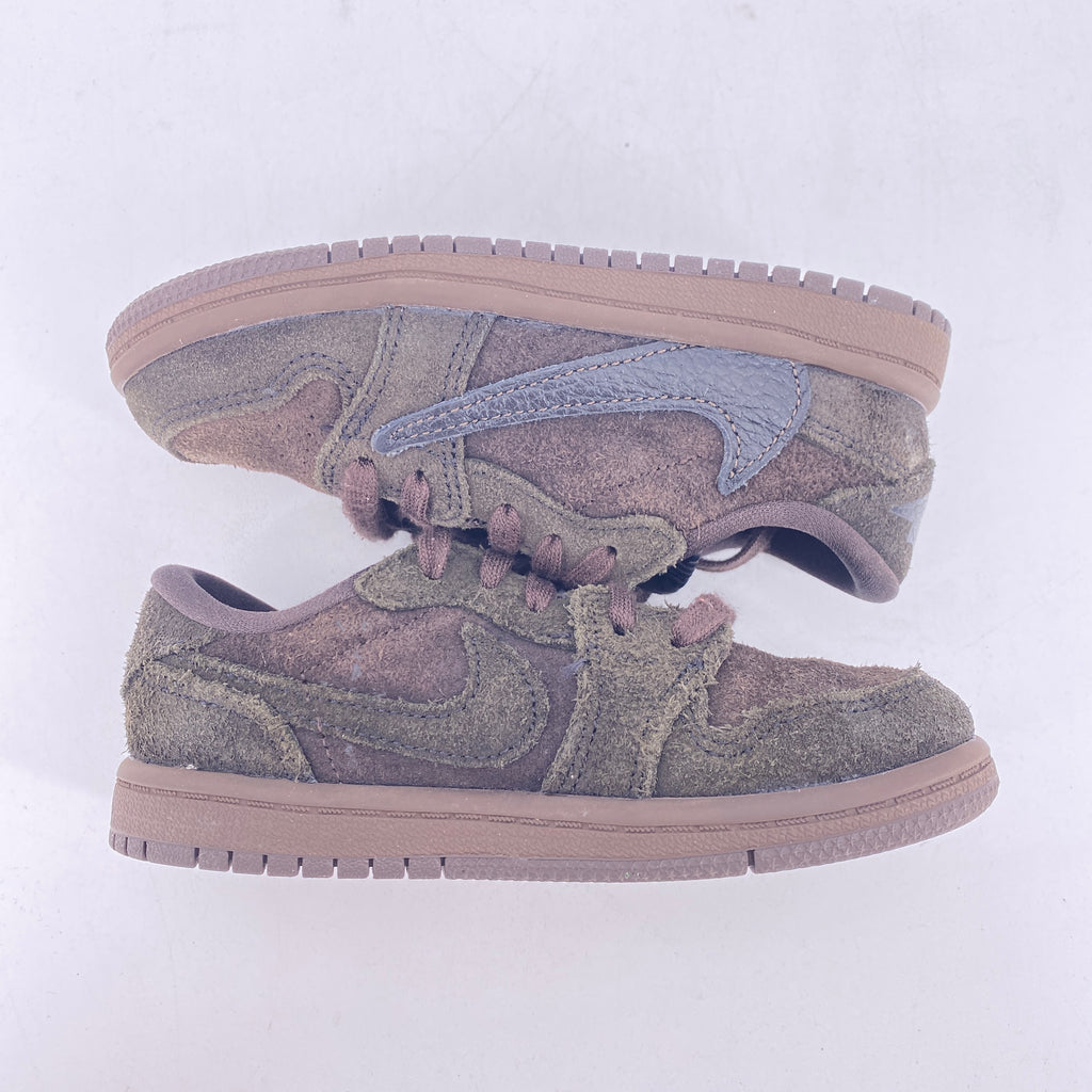 Air Jordan (TD) 1 Retro Low OG SP "Velvet Brown" 2024 Used Size 9c