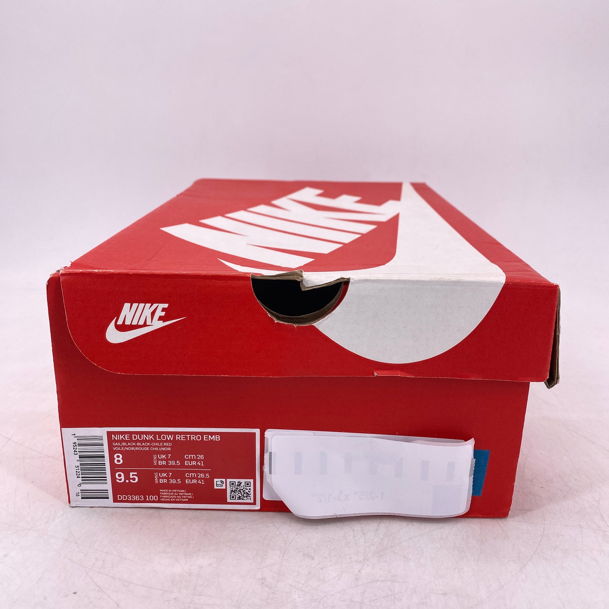 Nike Dunk Low &quot;Anniversary Chicago&quot; 2023 Used Size 8