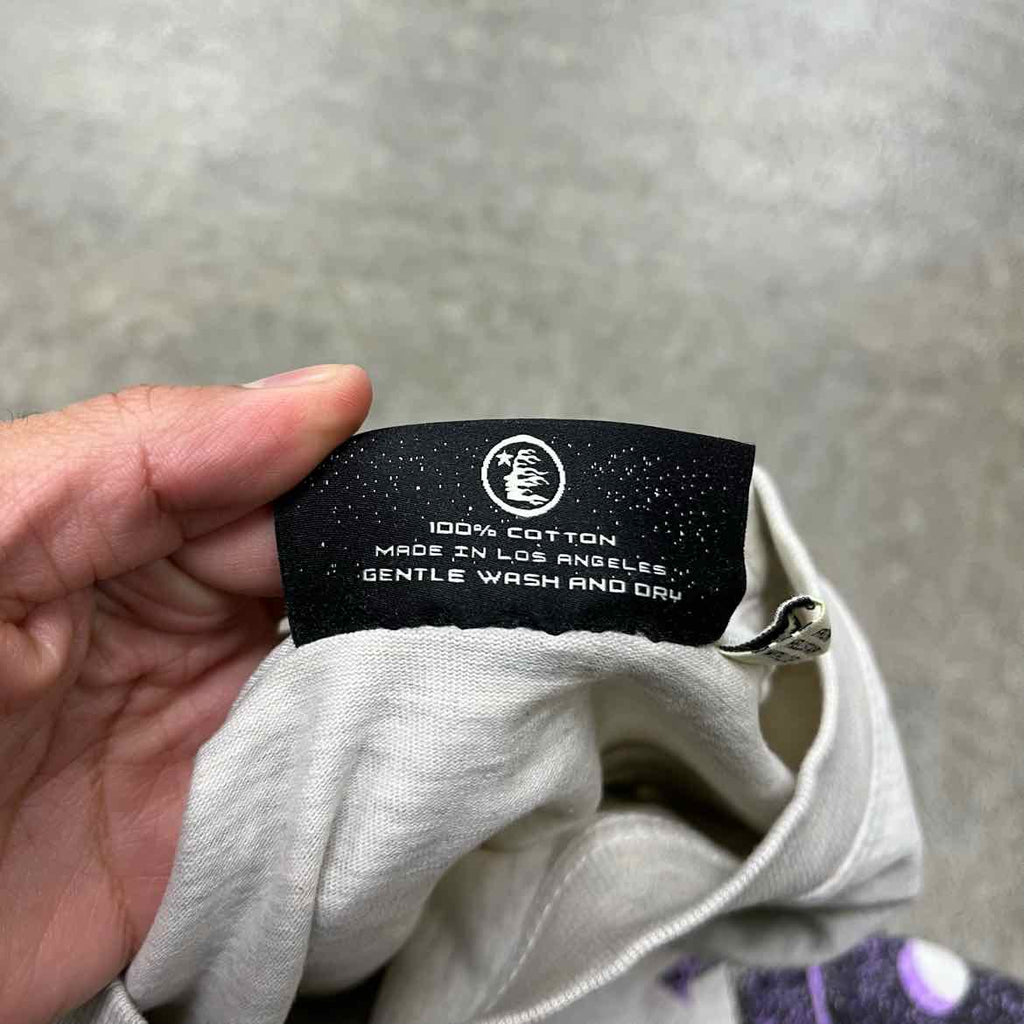 Hellstar T-Shirt "JESUS" Grey New Size L