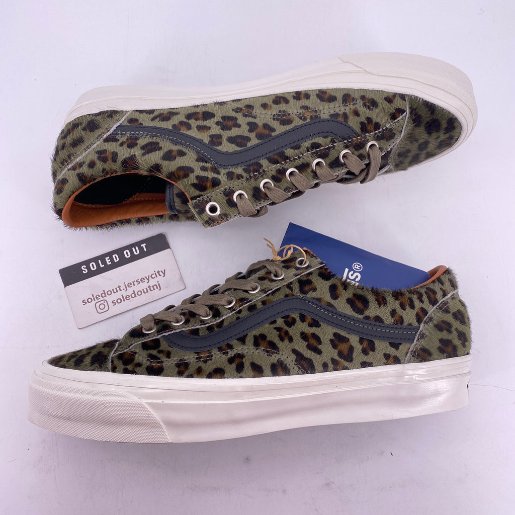 Vans Old Skool 36 LX "Pony Cheetah Olive"  New Size 11.5