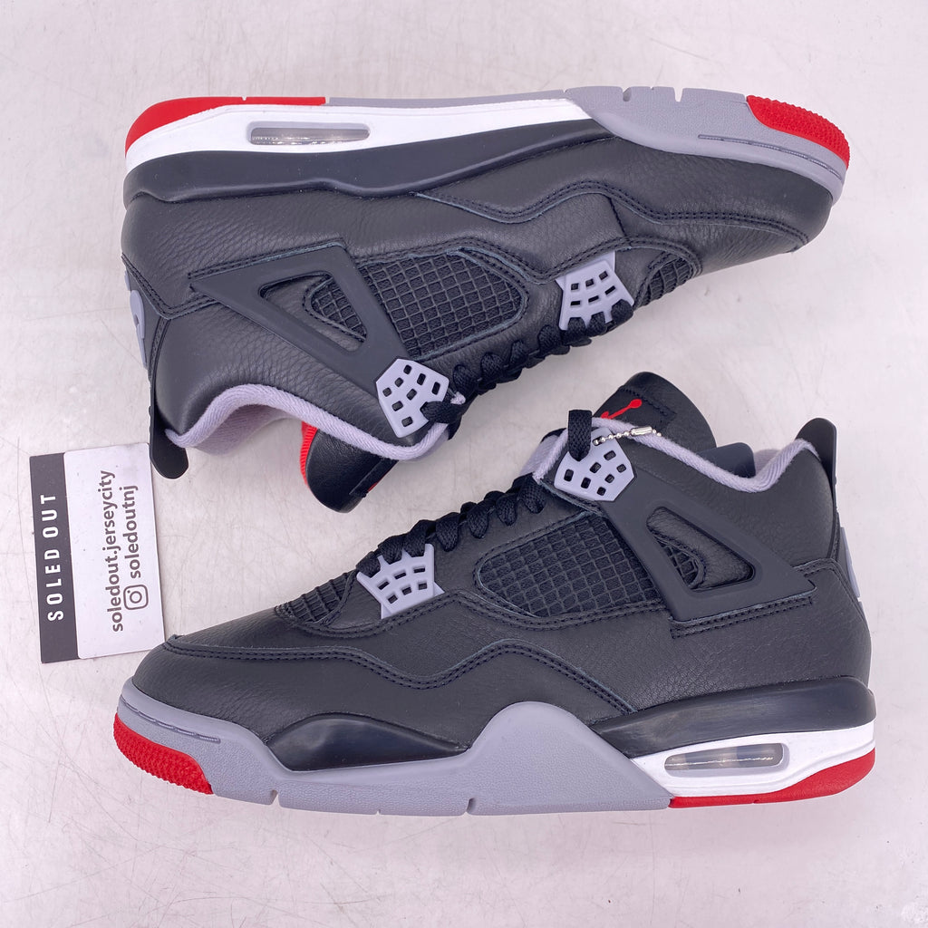 Air Jordan 4 Retro "Bred Reimagined" 2024 New Size 8.5