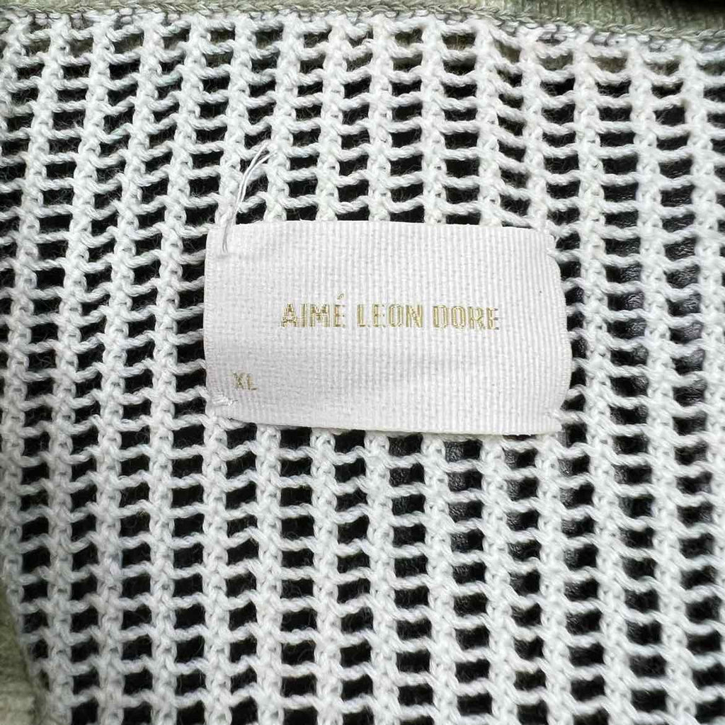 Aime Leon Dore Polo "CAMO" Green Used Size XL