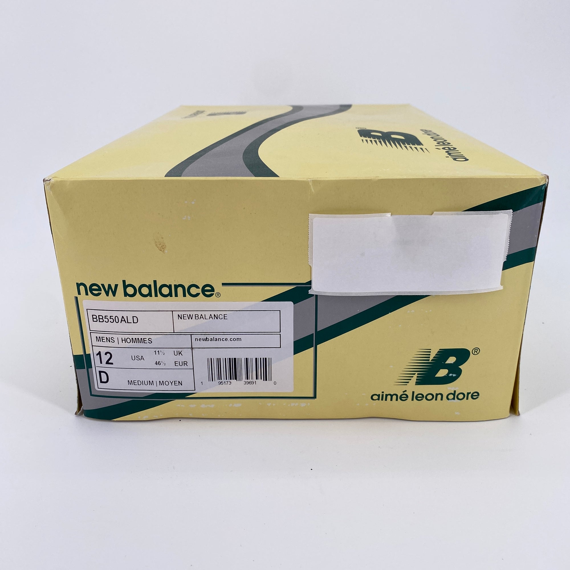 New Balance 550 / ALD &quot;White Green&quot; 2020 New Size 12