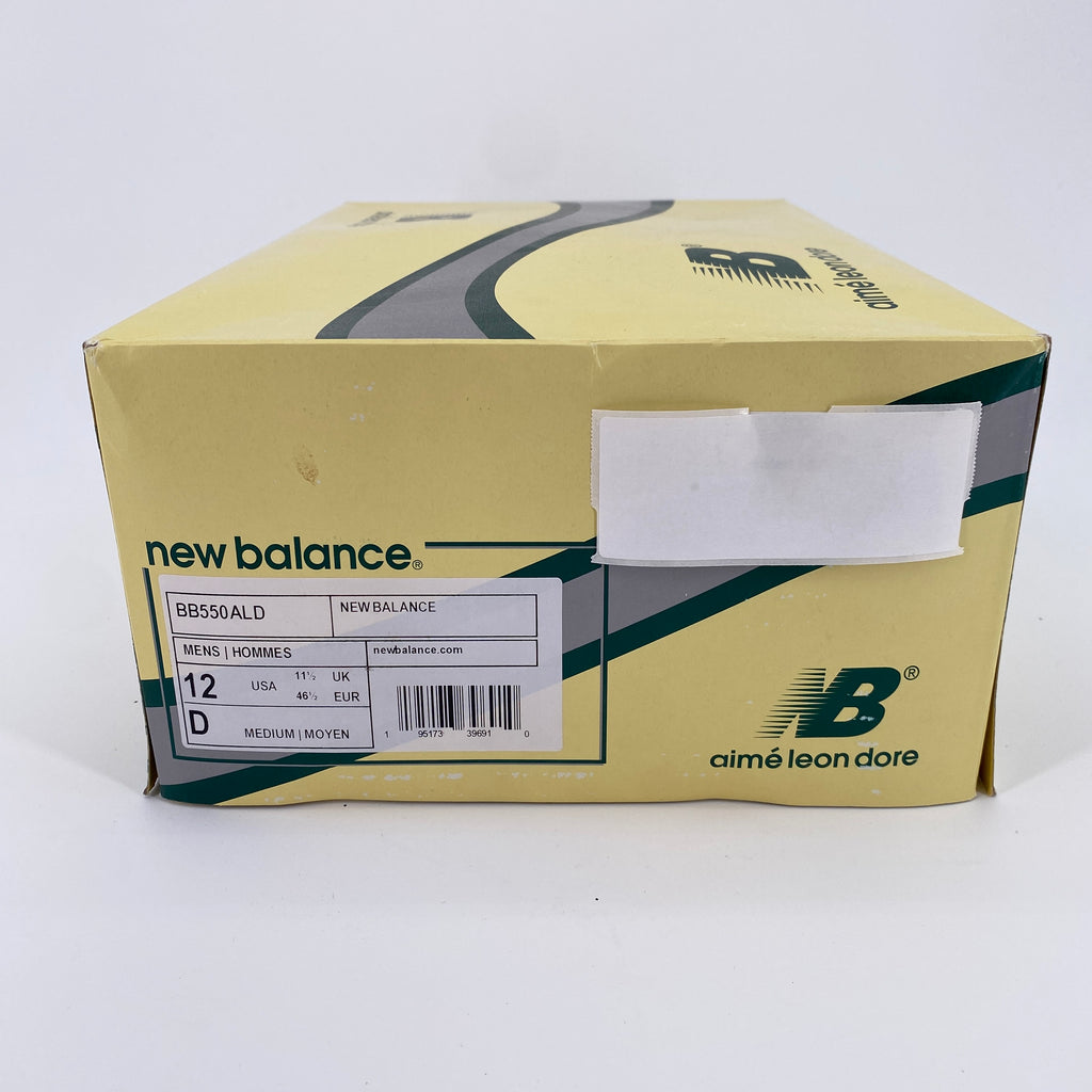 New Balance 550 / ALD "White Green" 2020 New Size 12