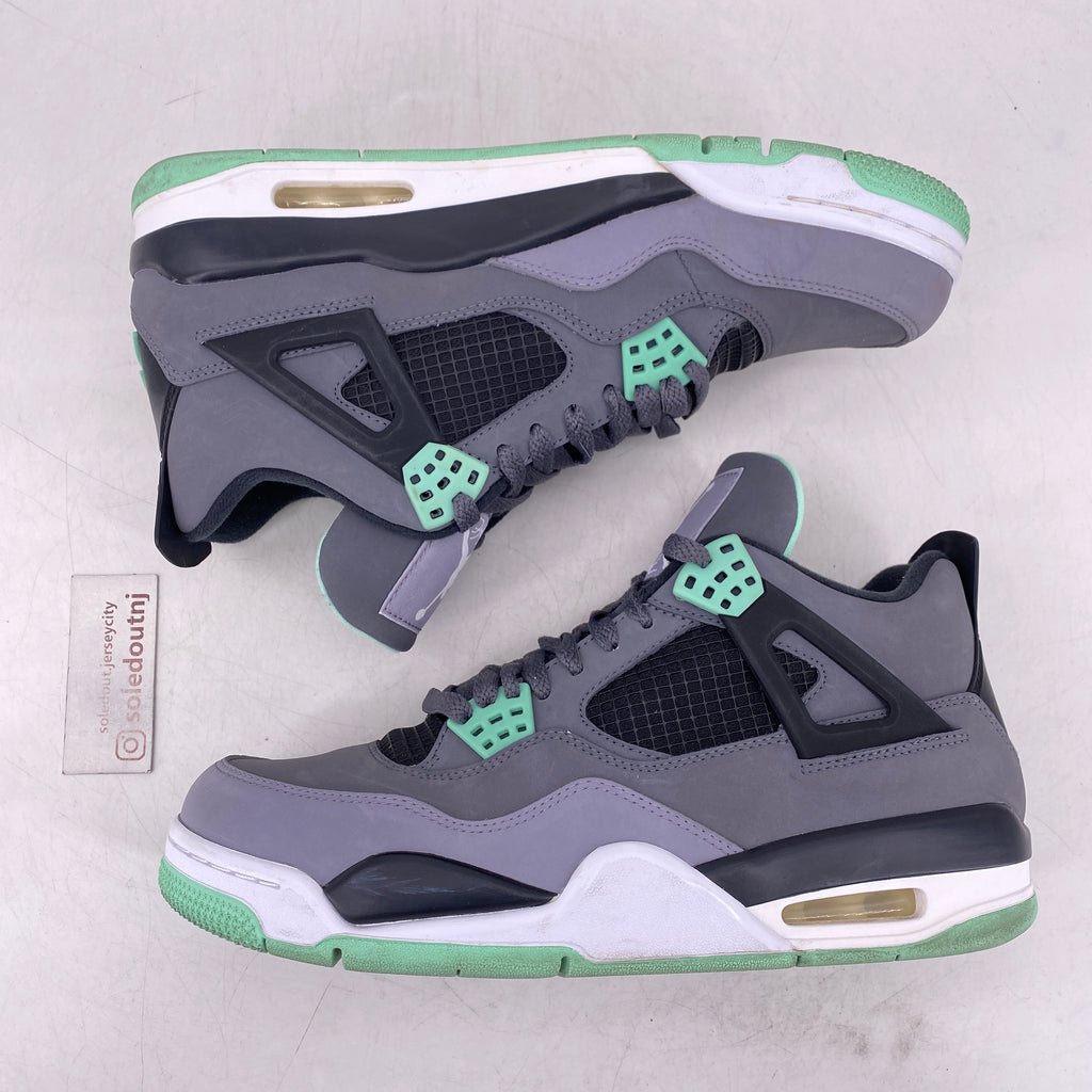 Air Jordan 4 Retro "Green Glow" 2013 Used Size 9