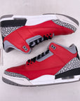 Air Jordan 3 Retro "Unite Fire Red" 2020 Used Size 7.5