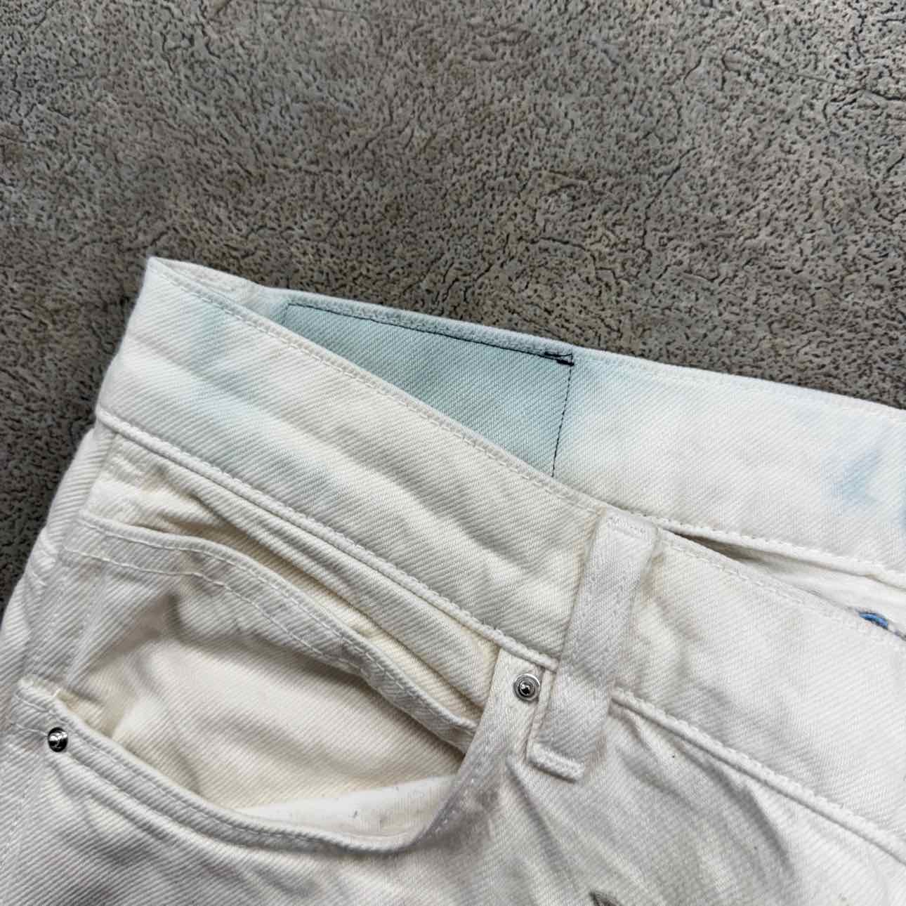 Amiri Jeans "CHEMIST" White Used Size 30