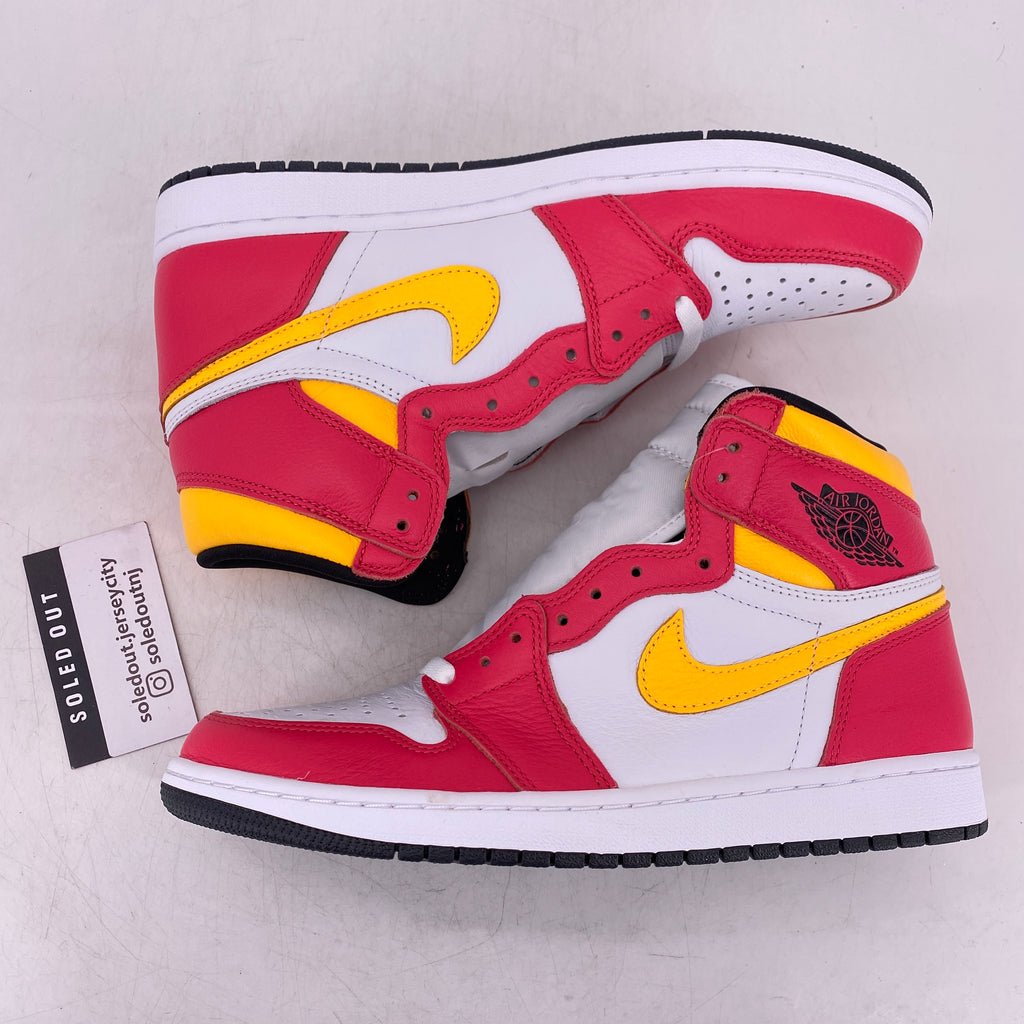 Air Jordan 1 Retro High OG "Light Fusion Red" 2021 New Size 10