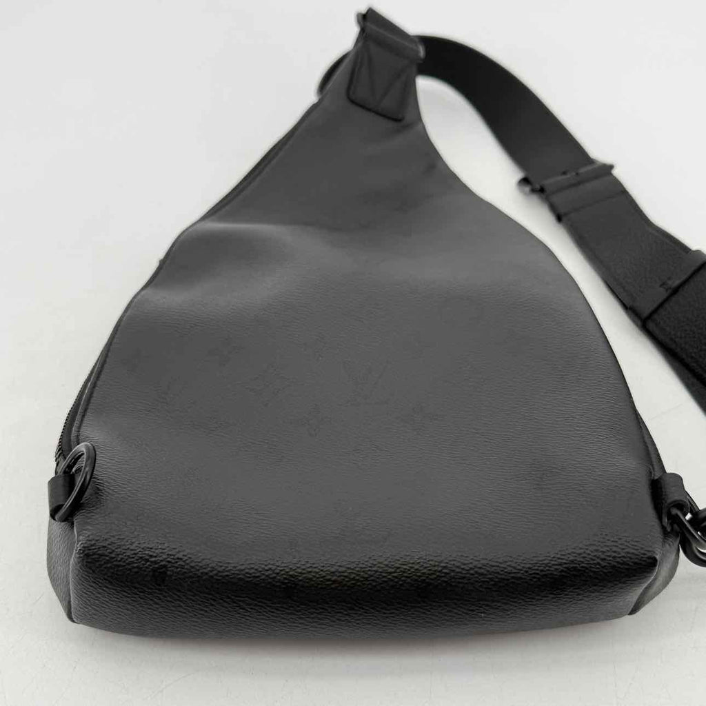 Louis Vuitton Crossbody "DUO" Used Black Size OS