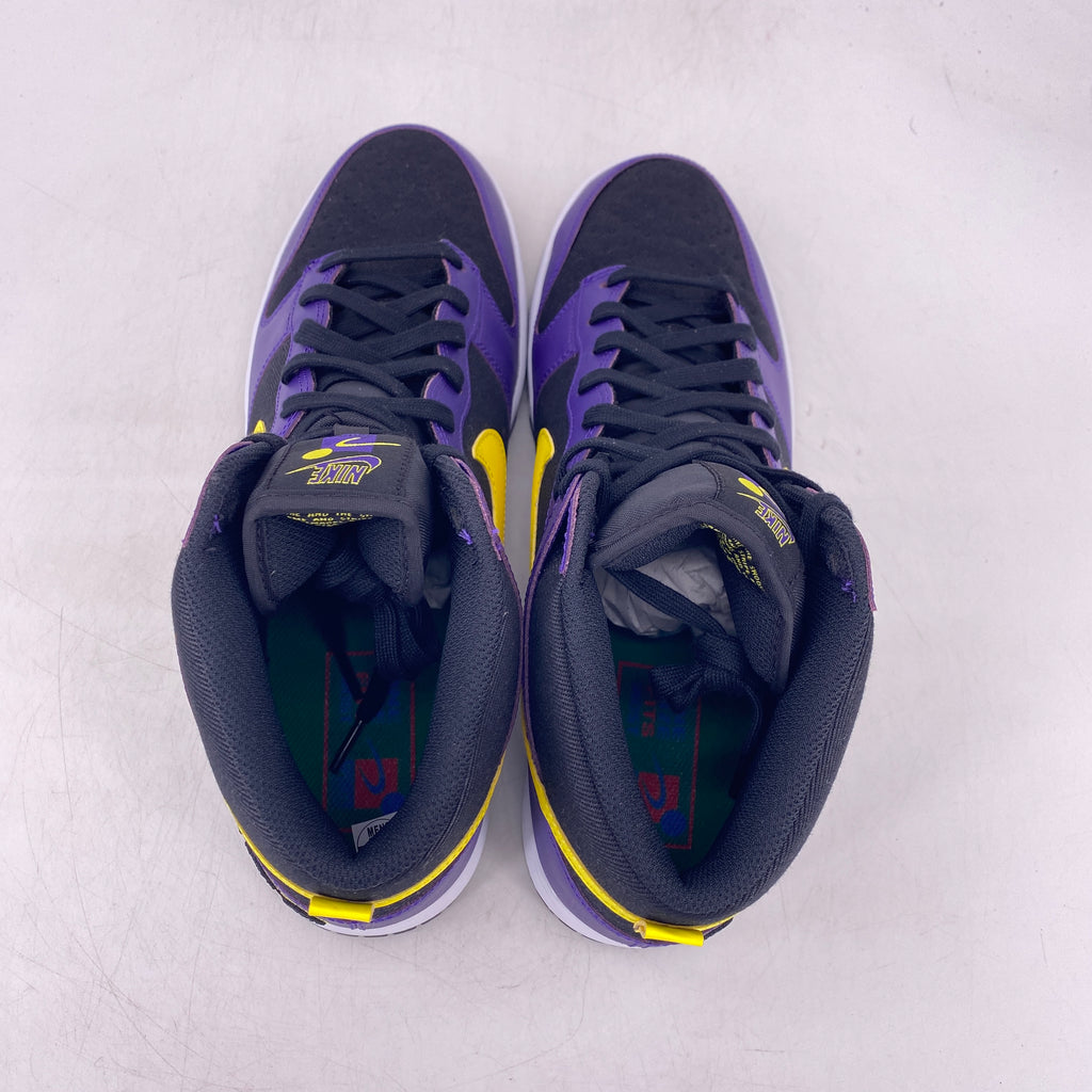 Nike Dunk High PRM "Lakers" 2021 New Size 13