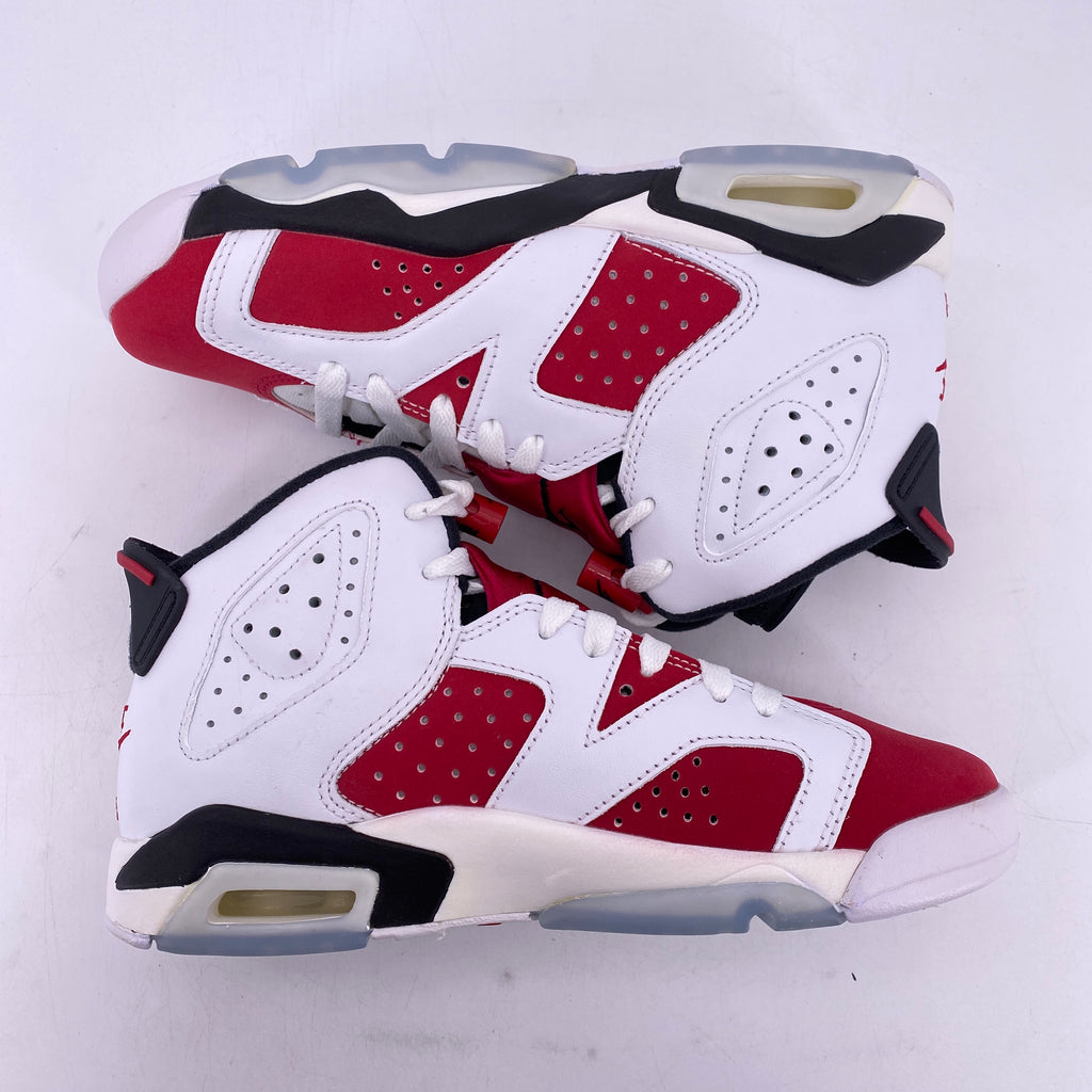 Air Jordan (GS) 6 Retro "Carmine" 2021 New Size 4.5Y