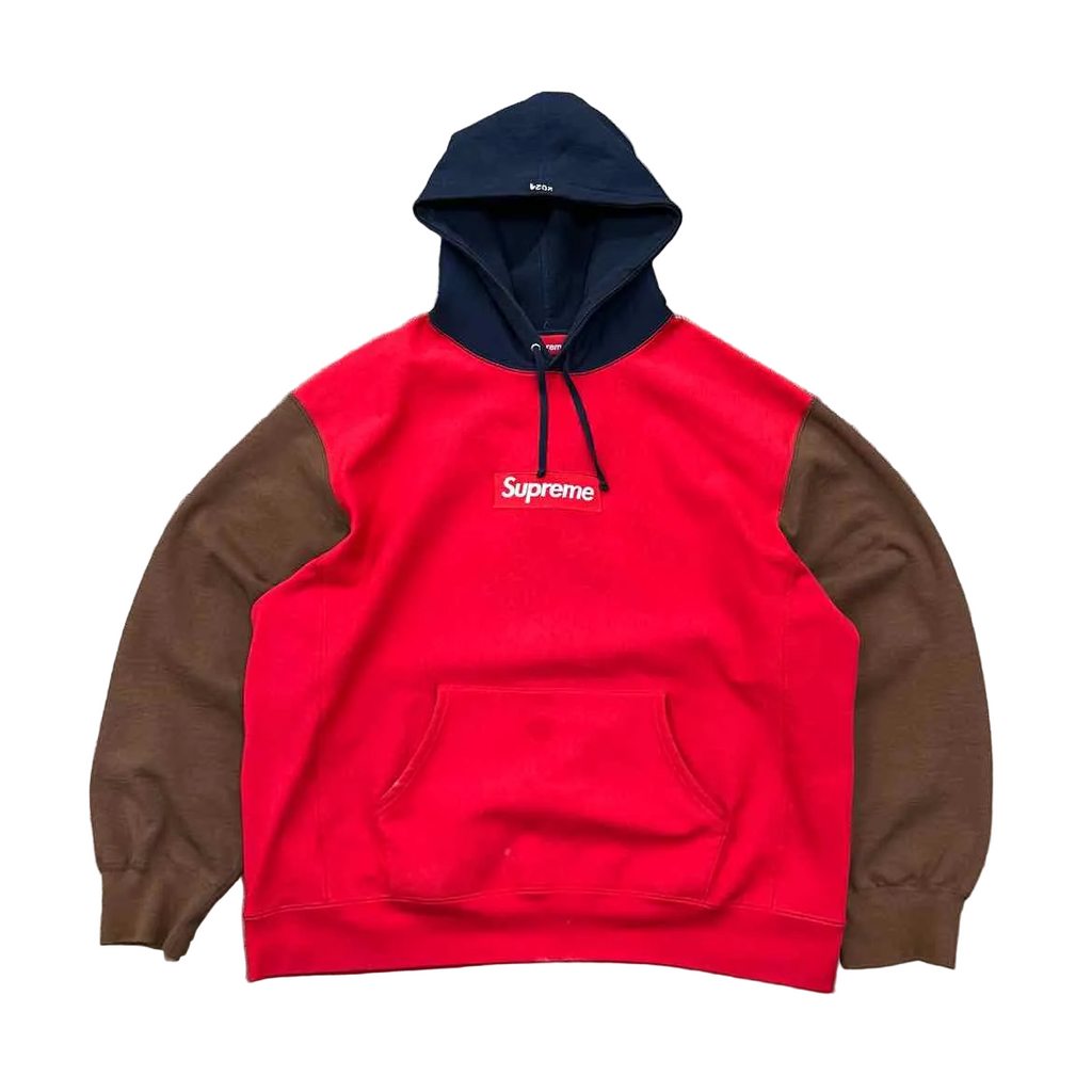 Supreme Hoodie "BOX LOGO" Multicolor Used Size XL