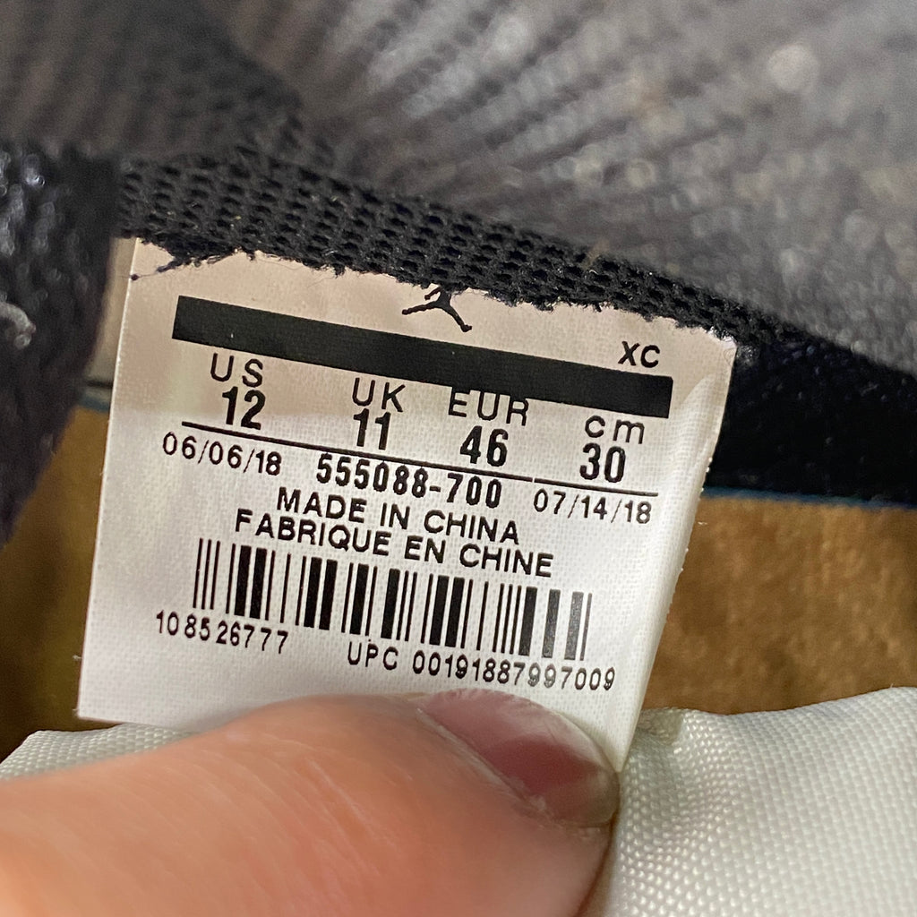 Air Jordan 1 Retro High OG "Rookie Of The Year" 2018 Used Size 12