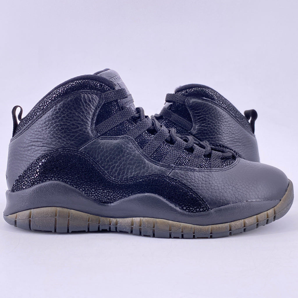 Air Jordan 10 Retro "Ovo Black" 2016 New Size 7