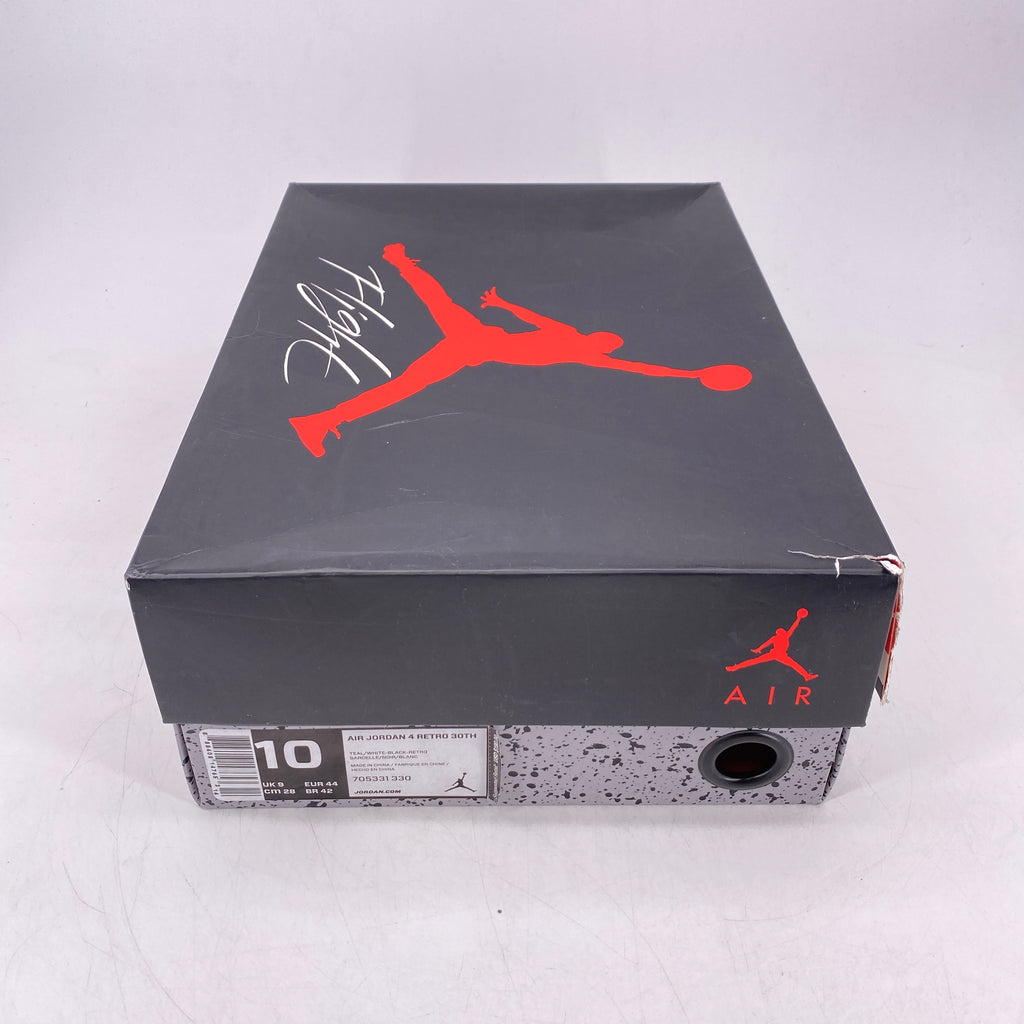Air Jordan 4 Retro "Teal" 2015 New Size 10
