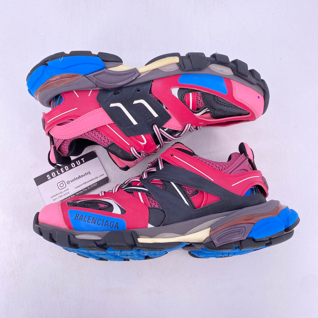 Balenciaga Track "Pink Blue"  Used Size 9W