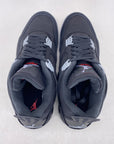 Air Jordan 4 Retro SE "Black Canvas" 2022 New Size 10