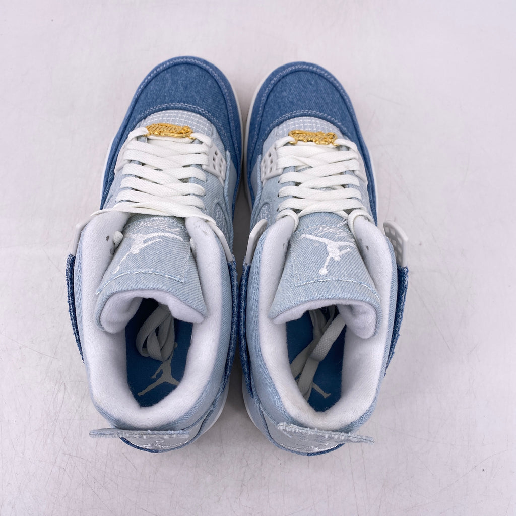 Air Jordan (W) 4 Retro "Denim Worn Blue" 2025 New Size 10W