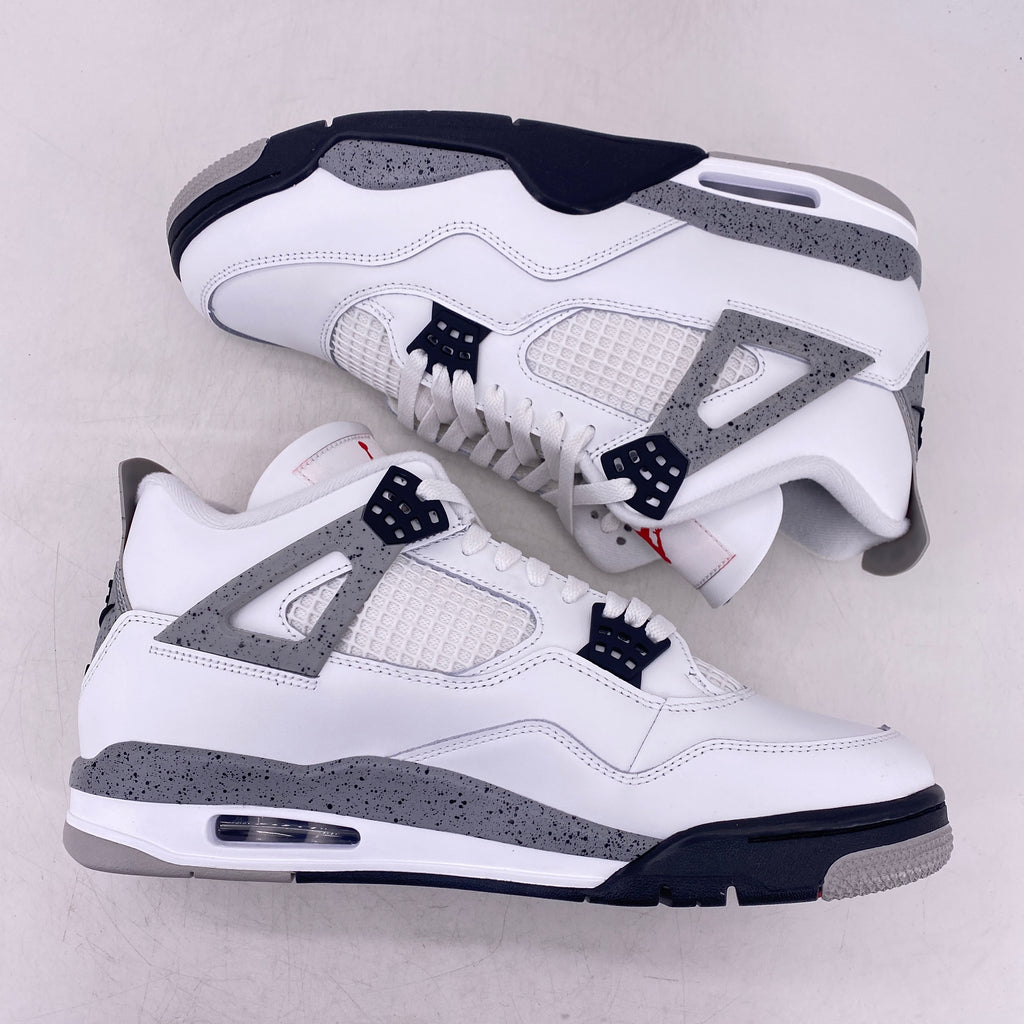 Air Jordan 4 Retro "White Cement" 2025 New Size 11.5