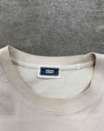 Kith Long Sleeve "POCKET LOGO" Cream Used Size XL