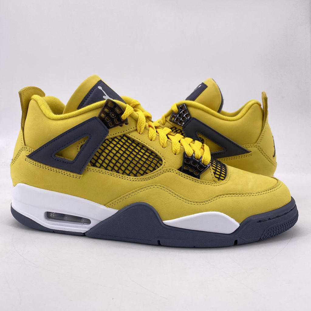 Air Jordan 4 Retro "Lightning" 2021 New Size 10.5