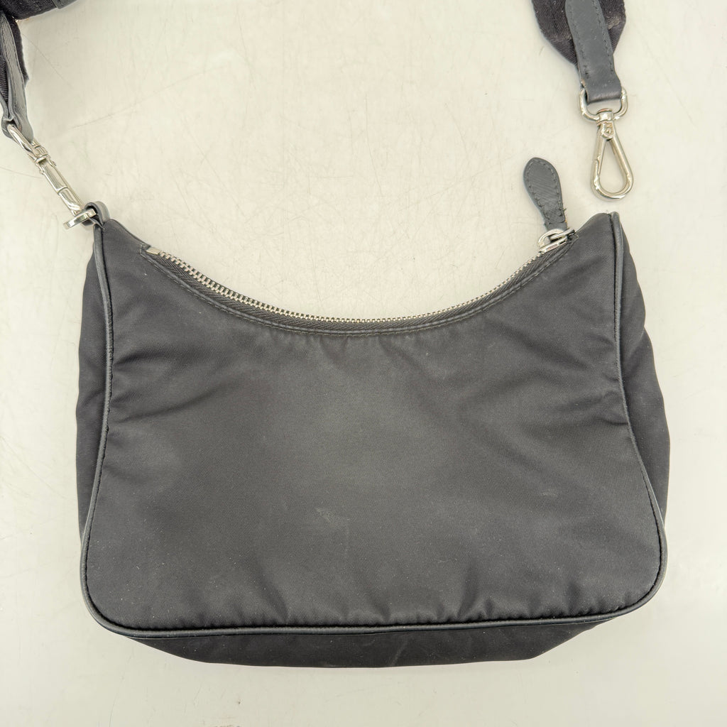Prada Handbag "NYLON" Used Black
