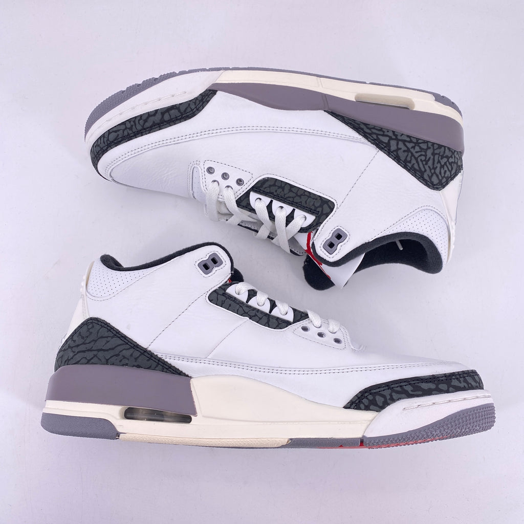 Air Jordan 3 Retro "Cement Grey" 2024 New Size 10.5