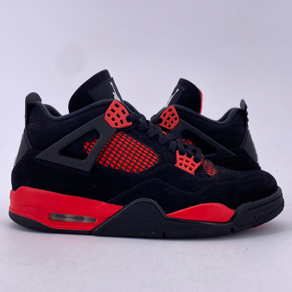 Air Jordan 4 Retro "Red Thunder" 2022 Used Size 10