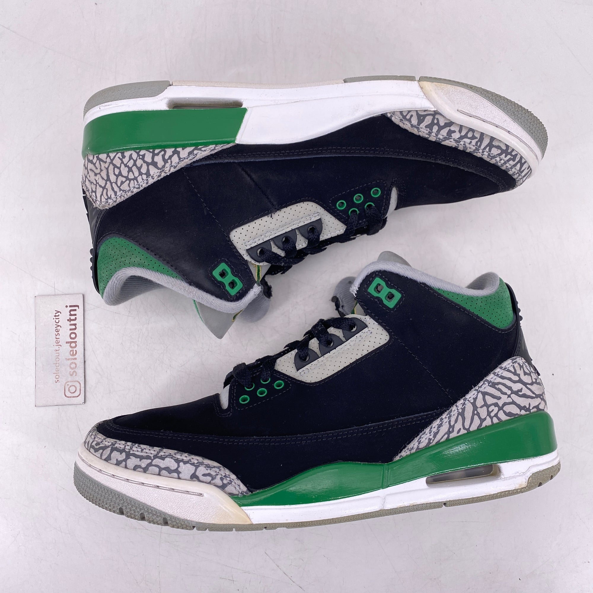 Air Jordan 3 Retro &quot;Pine Green&quot; 2021 Used Size 8