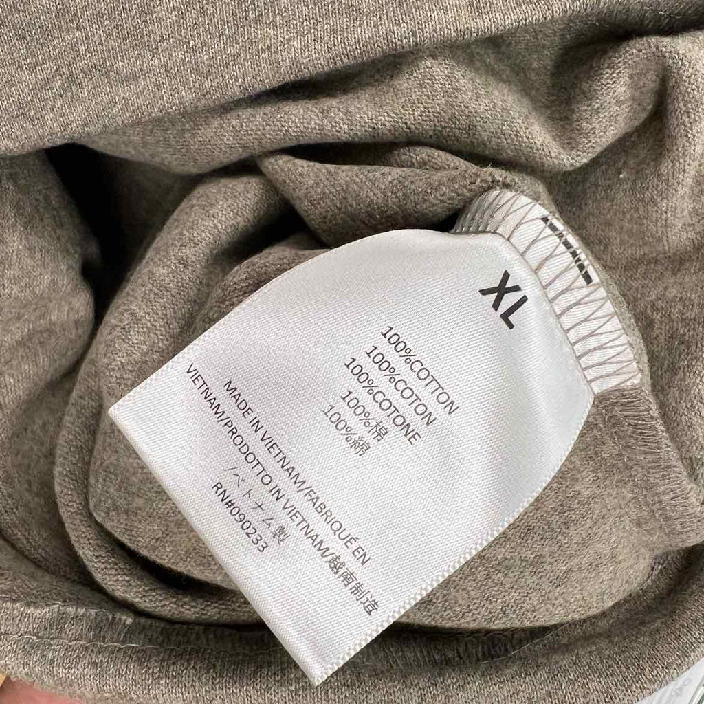 Fear of God T-Shirt "ESSENTIALS" Heather Grey New Size XL