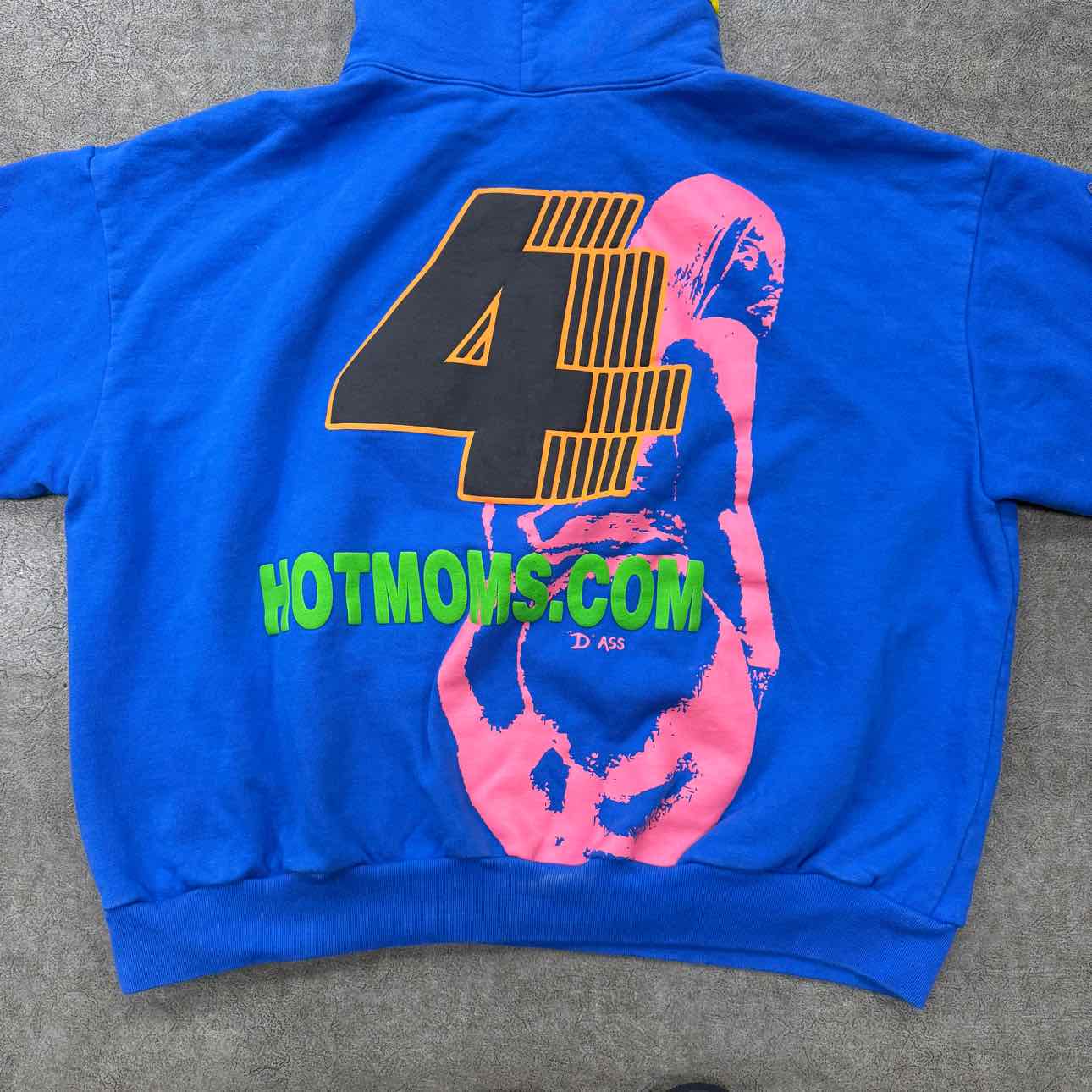 Drake Related Hoodie &quot;FATD&quot; Blue Used Size XL