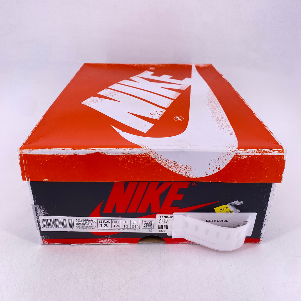 Air Jordan 1 Retro High "Lost And Found" 2022 Used Size 13
