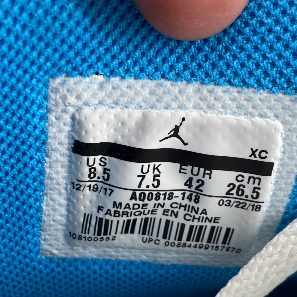 Air Jordan 1 Retro High OG "Off White Unc" 2018 New Size 8.5