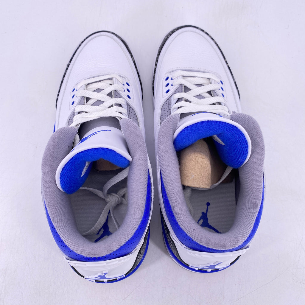 Air Jordan 3 Retro "Racer Blue" 2021 New Size 11