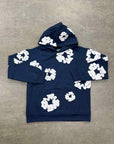 Denim Tears Hoodie "COTTON WREATH" Navy New Size XL