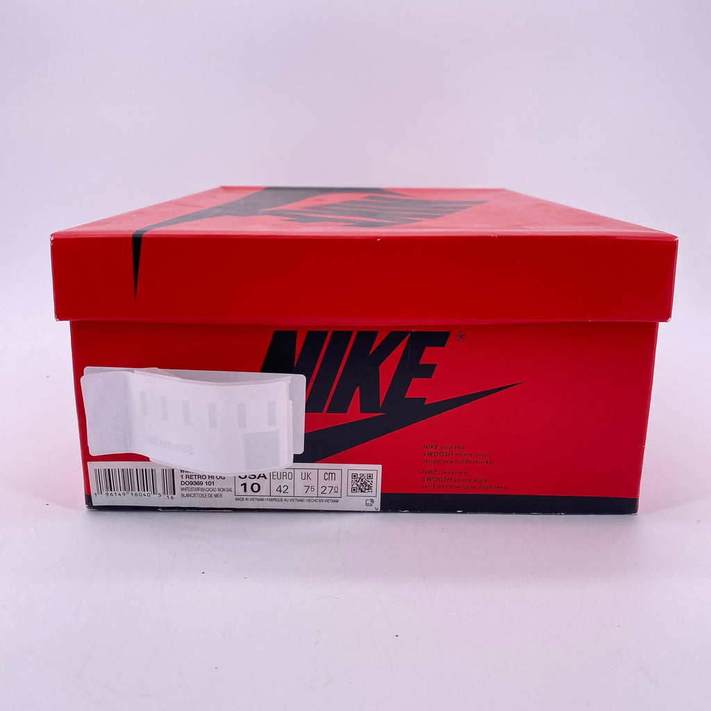 Air Jordan (W) 1 Retro High OG "Starfish" 2022 Used Size 10W