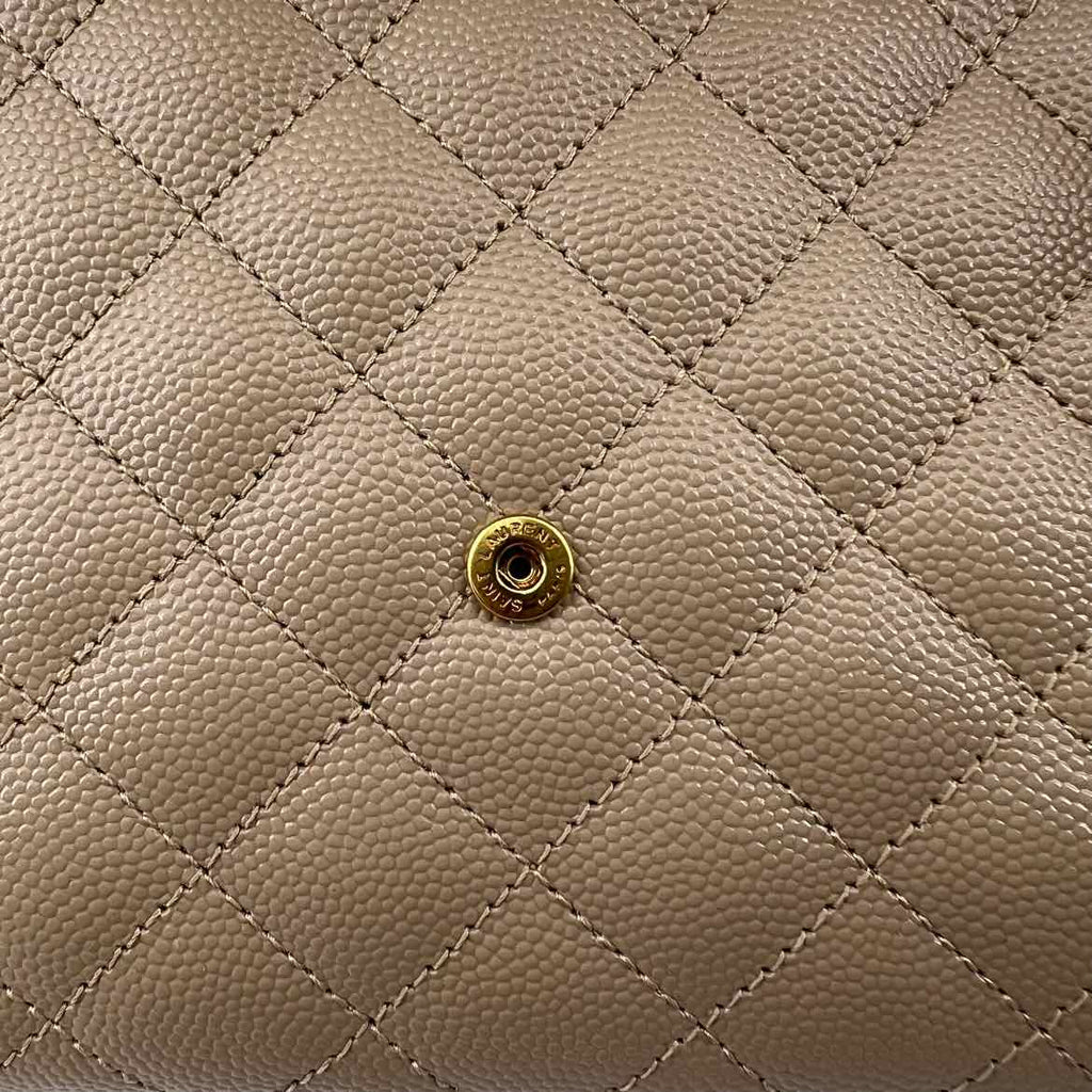 Saint Laurent Bag "QUILTED ENVELOPE FLAP" New Tan